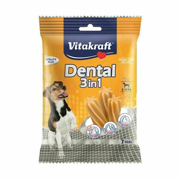 Vitakraft Dental 3in1 S 120 g porovnat ceny