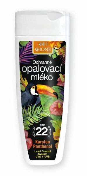 Bione Cosmetics BIO BIONE SUN Ochranné opalovací mléko SPF22 200ml 1 x 200 ml porovnat ceny