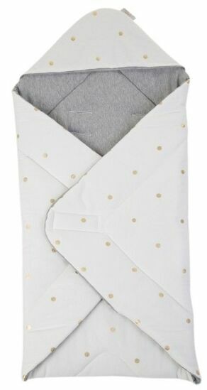 Childhome Rychlozavinovačka s kapucí Jersey Gold Dots 75x75cm porovnat ceny