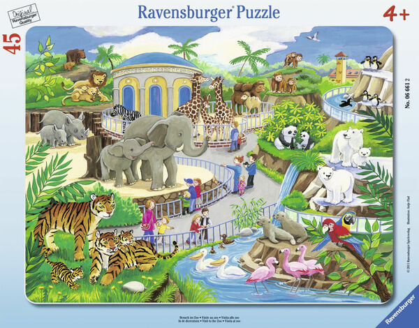 Ravensburger Návštěva v ZOO 45 dílků porovnat ceny