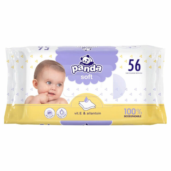 PANDA Vlhčené ubrousky soft 56 kusů porovnat ceny