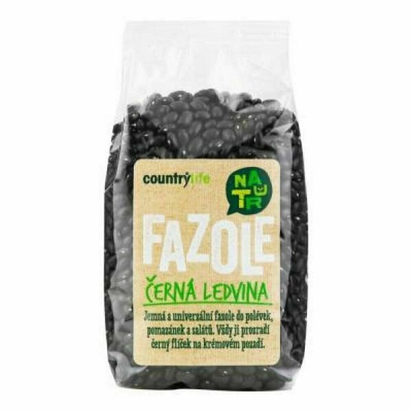 COUNTRY LIFE Fazole černá ledvina 500 g porovnat ceny