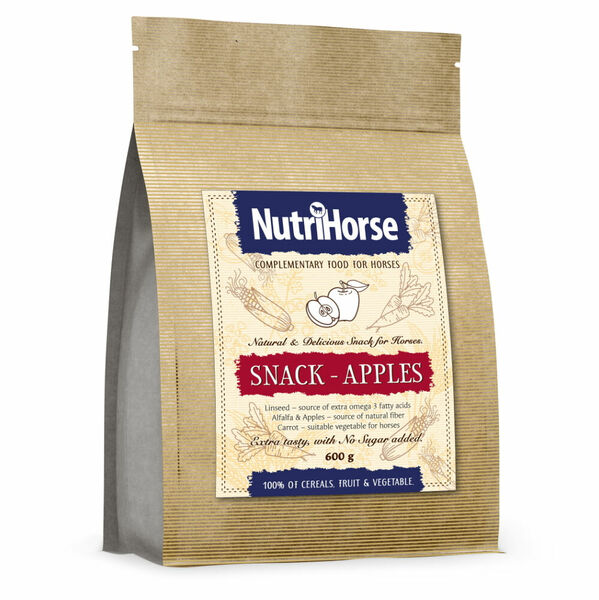 NUTRI HORSE Snack-Apple pamlskek pro koně 600 g porovnat ceny