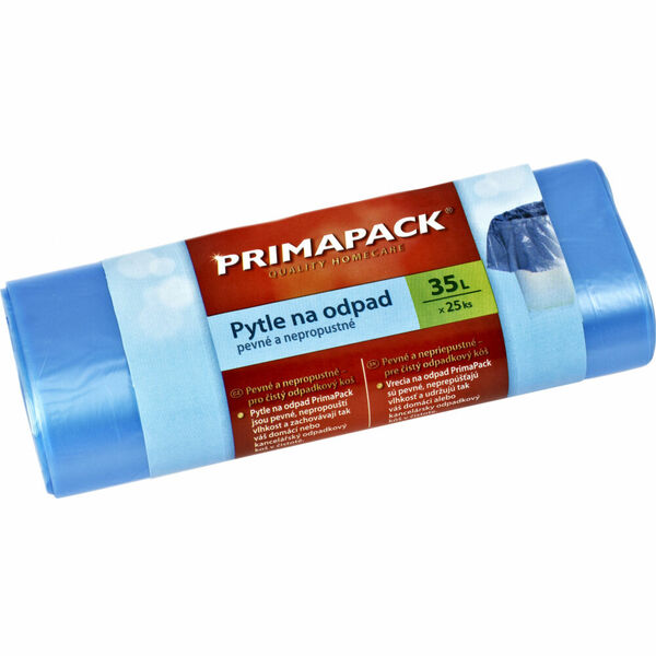 Primapack Pytle na odpad, 7,8 µ, 60 × 53 cm, 35 l, 25ks porovnat ceny
