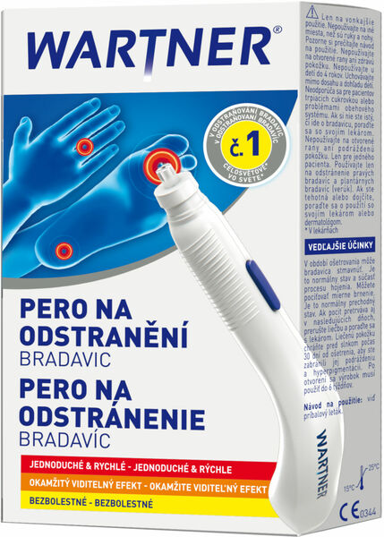 II. jakost Wartner Pero na odstranění bradavic porovnat ceny