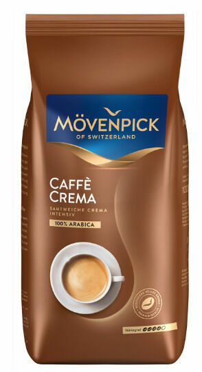 Mövenpick Café Crema zrnková káva 1kg porovnat ceny