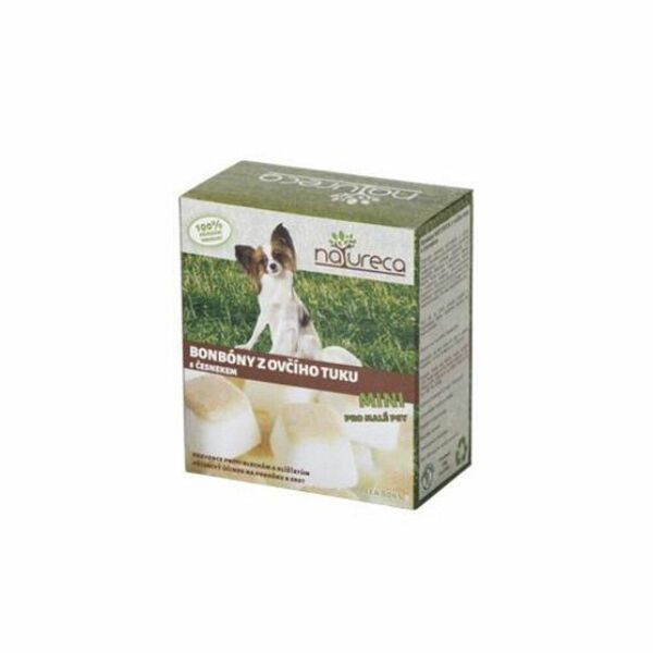 NATURECA Bonbóny z ovčího tuku s česnekem Mini 250 g porovnat ceny