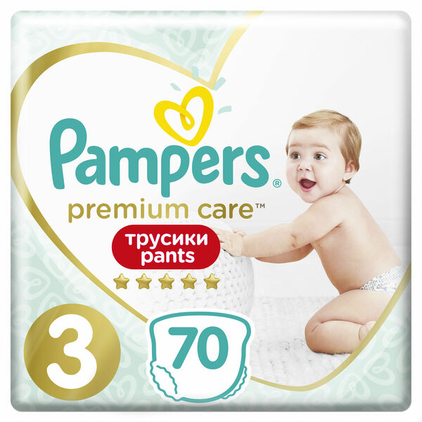 Pampers Premium Care Pants Velikost 3, 70ks porovnat ceny