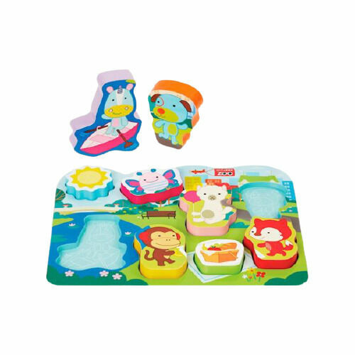 Skip Hop Zoo Puzzle vkládací Park Pals 12m+ porovnat ceny