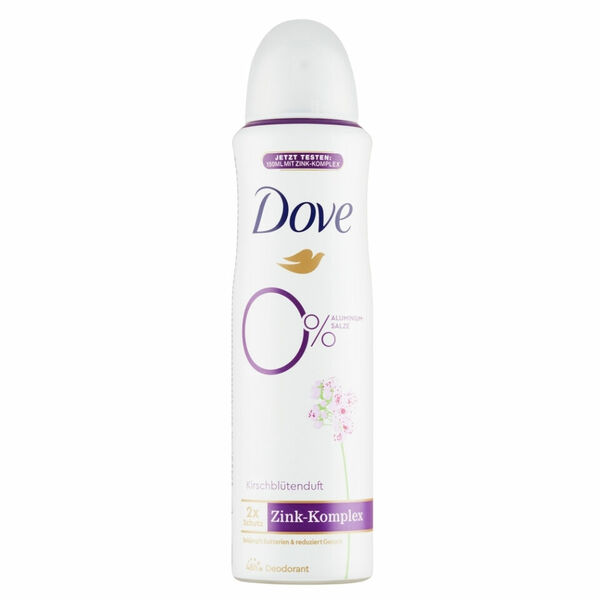 DOVE  0% ALU Květ třešně deodorant sprej 150 ml porovnat ceny