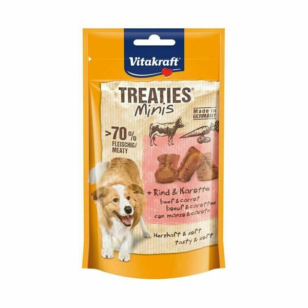 Vitakraft Treaties Minis hovězí a mrkev 48 g porovnat ceny