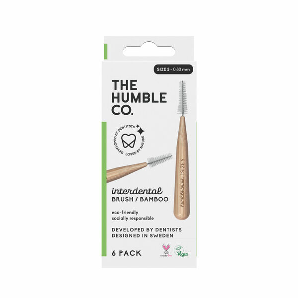 Humble Bambus mezizubní kartáčky 0,80 mm zelené 6ks porovnat ceny