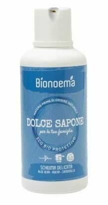 Bionoema Dolce Sapone Mycí gel pro citlivou pokožku dětí i prarodičů bio 500ml porovnat ceny