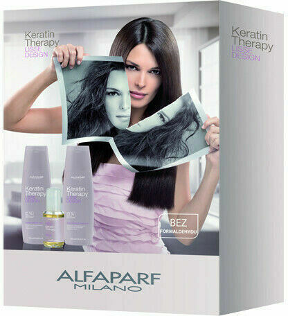 Alfaparf Milano Keratin Therapy udržující péče Lisse Design - set 3ks porovnat ceny