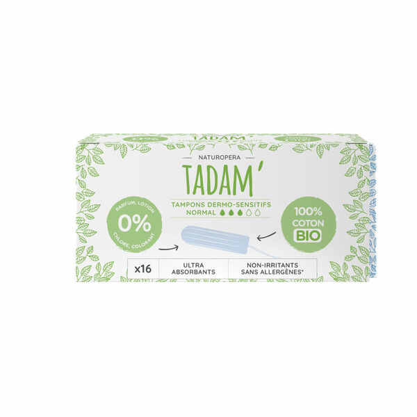 Tadam Dermo sensitivní tampony z BIO bavlny normal 16 ks porovnat ceny