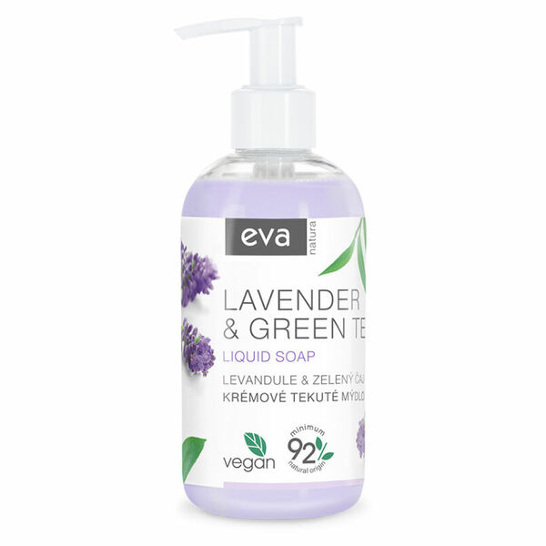 EVA NATURA Krémové tekuté mýdlo Levandule & Zelený čaj 250 ml porovnat ceny