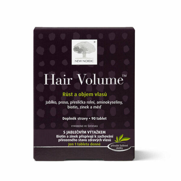 NEW NORDIC Hair volume 90 tablet porovnat ceny