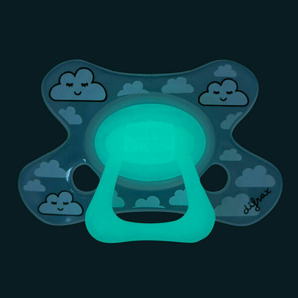Difrax Anatomický dudlík Glow in the dark 18+ porovnat ceny