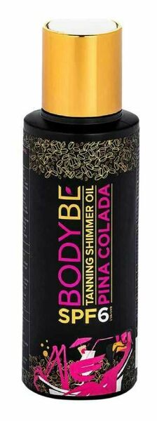 Bodybe Opalovací olej pro rychlé zhnědnutí s třpytivým efektem SPF 6 - Piña Colada 100ml porovnat ceny