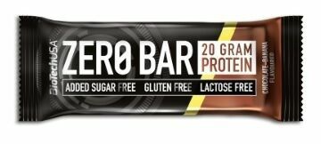 BiotechUSA ZERO Bar 20x50g Chocolate-Banana porovnat ceny