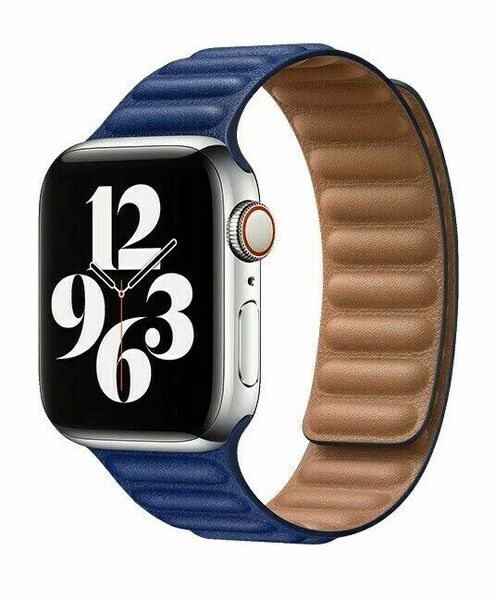 COTEetCI Double Suction kožený pásek pro Apple Watch 42/44mm tmavě modrý porovnat ceny