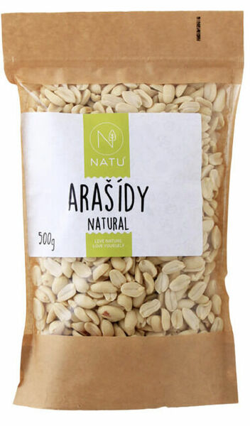 Natu Arašídy natural 500g porovnat ceny