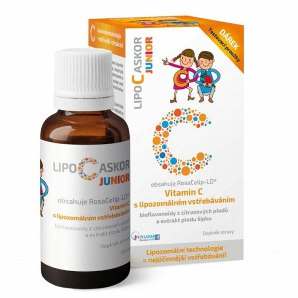 LIPO C ASKOR Junior tekutý lipozomální vitamín C 110 ml porovnat ceny