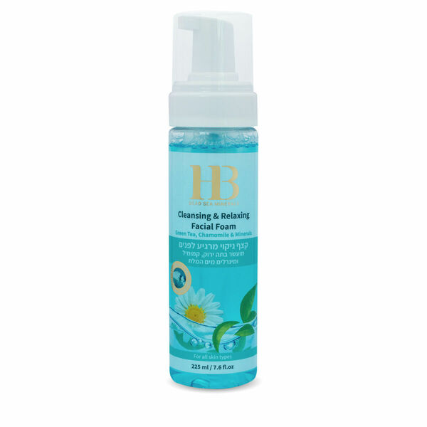 H&B Dead Sea Minerals Čisticí a relaxační pěna na obličej zelený čaj 225 ml porovnat ceny