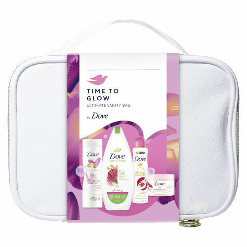 Dove Vanity Glowing kosmetická taška pro ženu 4 ks porovnat ceny