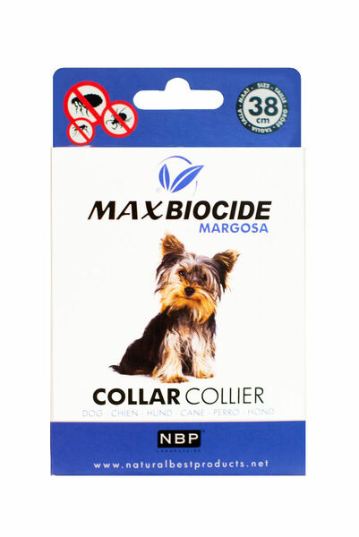 Max Biocide Dog Collar Obojek pro psy 38 cm 1 ks porovnat ceny