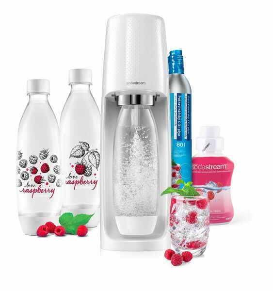 SODASTREAM Spirit Megapack Love Raspberry výrobník perlivé vody porovnat ceny