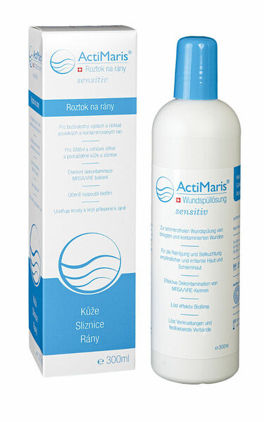 ActiMaris Sensitiv Roztok na výplach a čištění ran 300 ml porovnat ceny