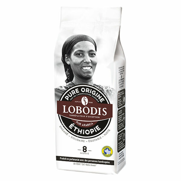 LOBODIS Mletá káva z Etiopie 250 g porovnat ceny