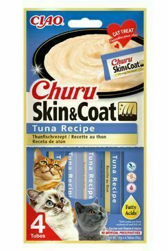 Churu Cat Skin&coat Tuna Recipe 4x14g porovnat ceny