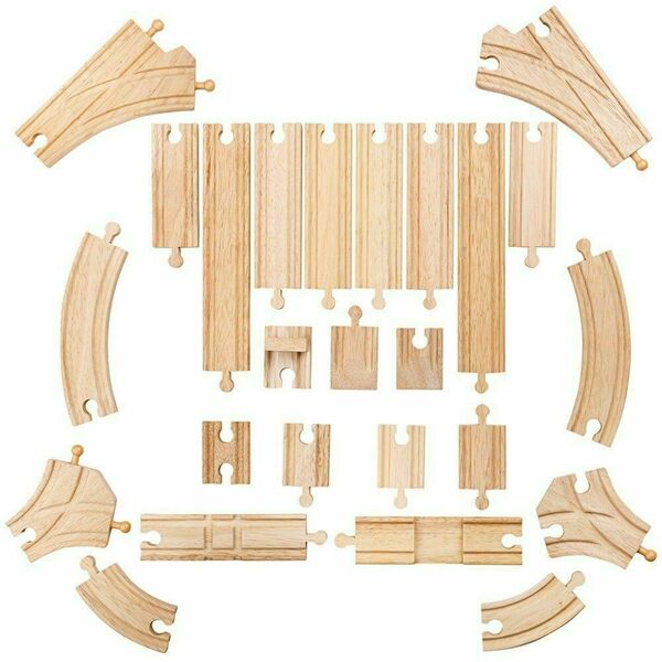 Bigjigs Rail Dřevěné koleje set 25 dílů porovnat ceny
