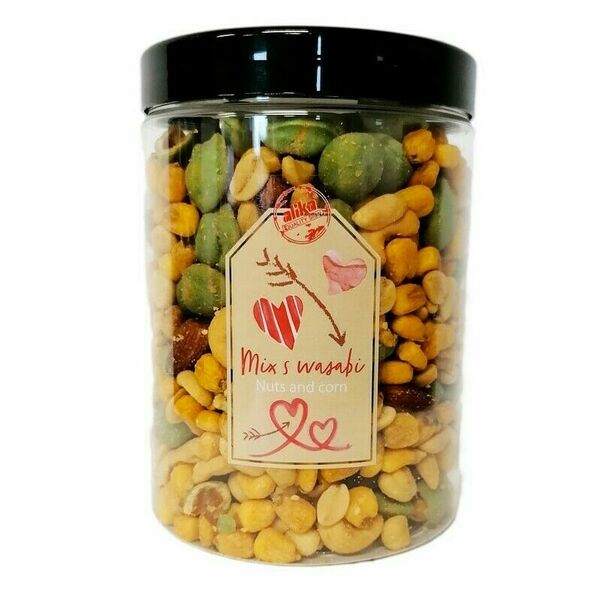 Alika Mix s wasabi solený 450 g dóza porovnat ceny
