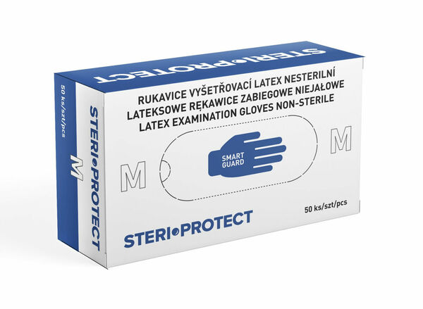 Steriwund Rukavice vyšetřovací latex nesterilní vel. M 50 ks porovnat ceny