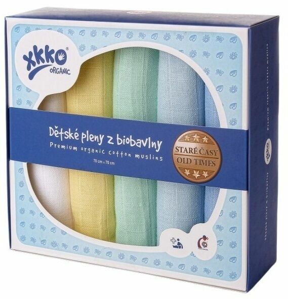 XKKO Organic Staré časy - chlapci 70x70cm 5ks porovnat ceny