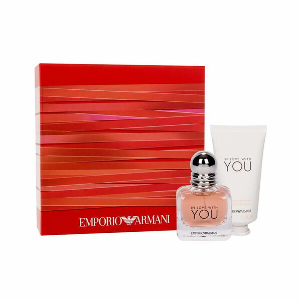 GIORGIO ARMANI Emporio Armani Parfémovaná voda In Love With You 30 ml + krém na ruce 50 ml Dárkové balení porovnat ceny