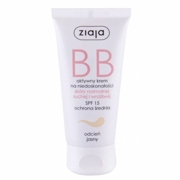 ZIAJA BB krém pro normální a suchou pleť SPF 15 světlý odstín 50 ml porovnat ceny