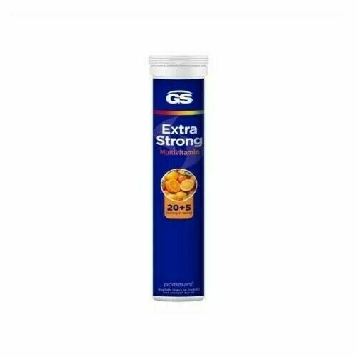 GS Extra strong multivitamin pomeranč 20+5 šumivých tablet porovnat ceny