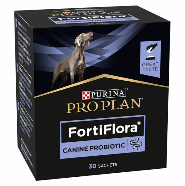 PURINA PRO PLAN Vet Diets Forti Flora Probiotické doplňkové krmivo pro psy 30x1 g porovnat ceny