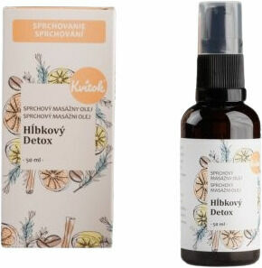 Kvitok Sprchový masážní olej proti celulitidě - Hloubkový detox 50 ml porovnat ceny