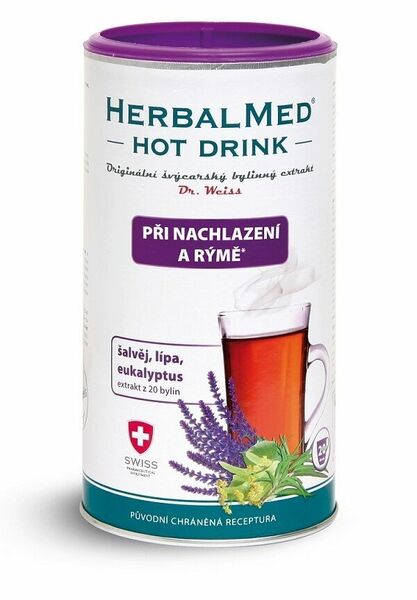 Dr.Weiss HerbalMed Hot drink Při nachlazení a rýmě 180 g porovnání ceny