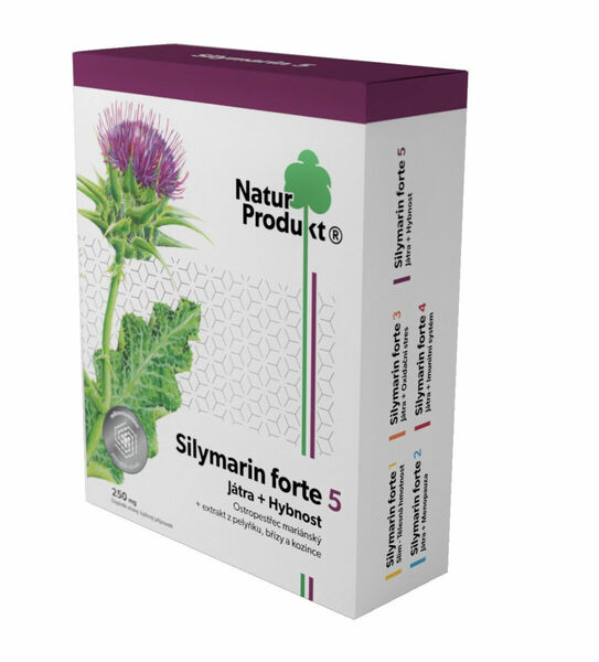 Naturprodukt Silymarin forte 5 Játra + Hybnost 40 tablet porovnat ceny