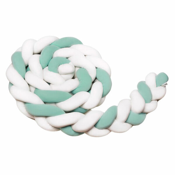 T-Tomi Pletený mantinel 220 cm White+Mint 1ks porovnat ceny
