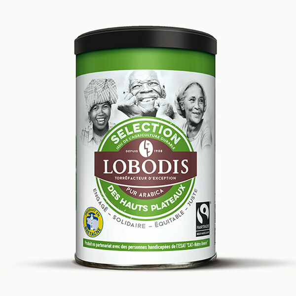 LOBODIS Mletá káva Výběr z vrchoviny v dóze 250 g porovnat ceny