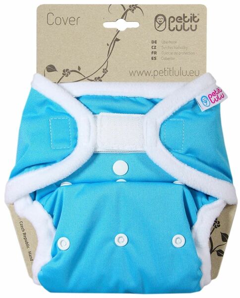 Petit Lulu - svrchní kalhotky, suchý zip - Modré porovnat ceny
