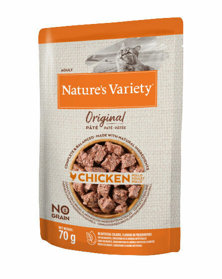 Nature's Variety Original pro kočky s kuřecím 70 g porovnat ceny