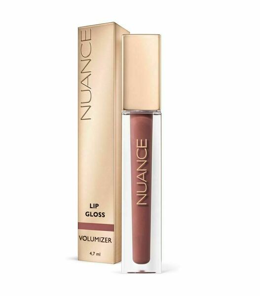 Nuance Lip Gloss Volumizer 02 Chic Beige lesk na rty 4,7 ml porovnat ceny